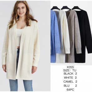 X055 Women's Knit Cardigan